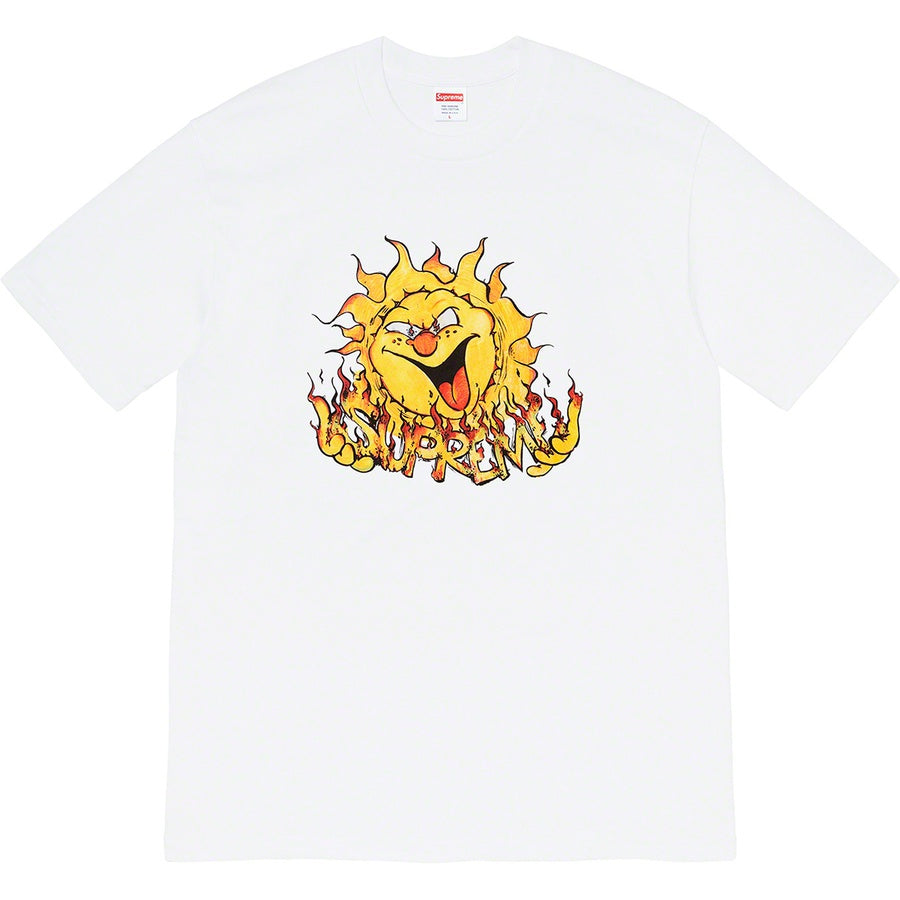 Supreme Sun Tee White | Hype Vault Malaysia