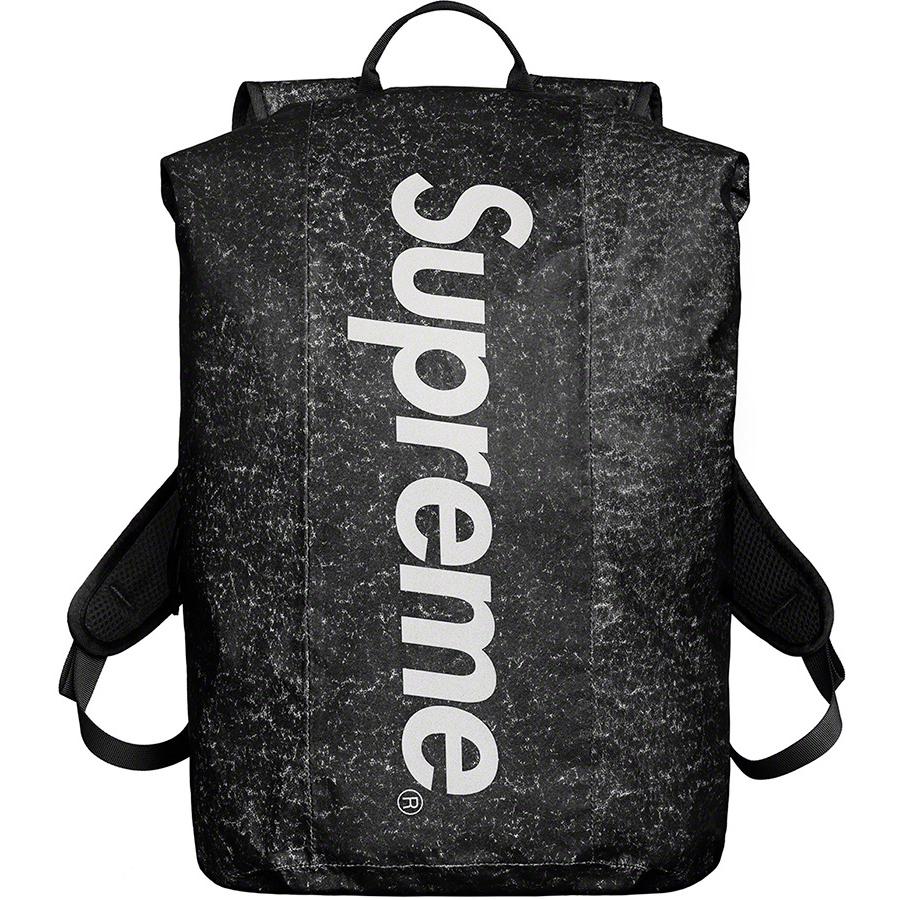 Supreme black reflective backpack Clearance