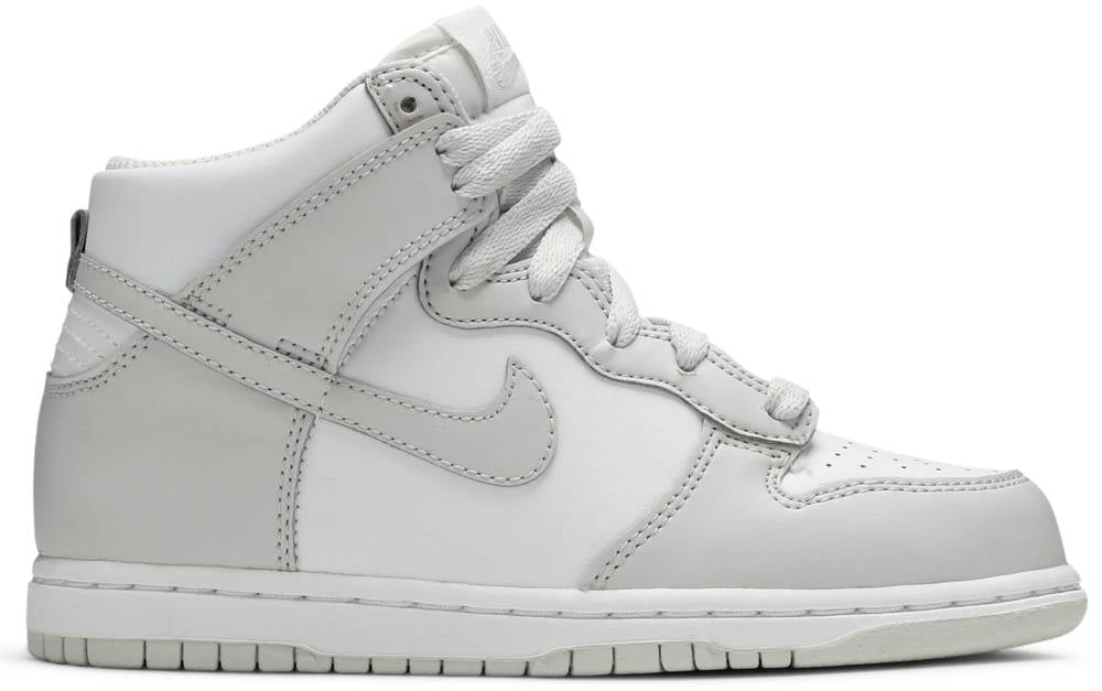 Nike Dunk High Retro White Vast Grey (PS) | Hype Vault Kuala Lumpur | Asia's Top Trusted High-End Sneakers and Streetwear Store | Authenticity Guaranteed