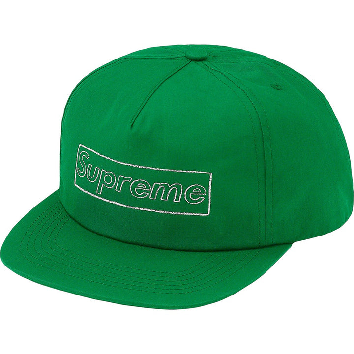 Supreme x KAWS Chalk Logo 5-Panel Green | Hype Vault Kuala Lumpur | Asia's Top Trusted High-End Sneakers and Streetwear Store | Authenticity Guaranteed