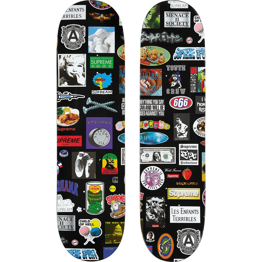 Supreme Stickers Skateboard | Hype Vault Kuala Lumpur | Asia's Top Trusted High-End Sneakers and Streetwear Store | Authenticity Guaranteed
