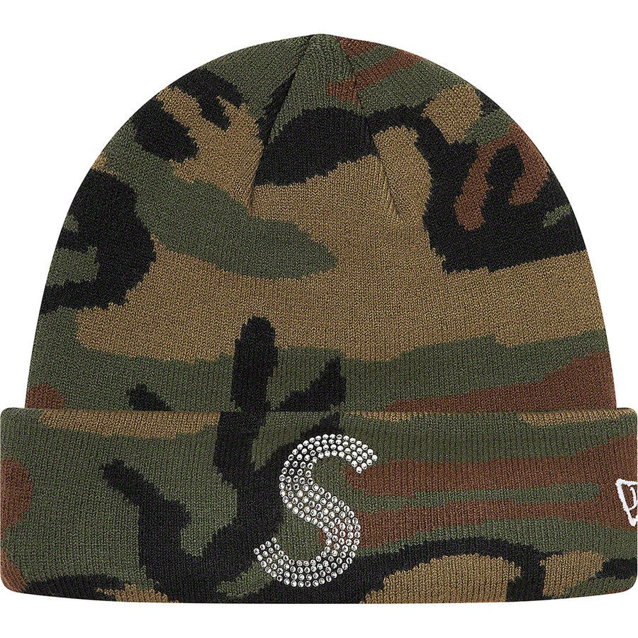 Supreme x New Era x Swarovski S Logo Beanie Woodland Camo  Hype Vault Kuala Lumpur | Asia's Top Trusted High-End Sneakers and Streetwear Store | Authenticity Guaranteed