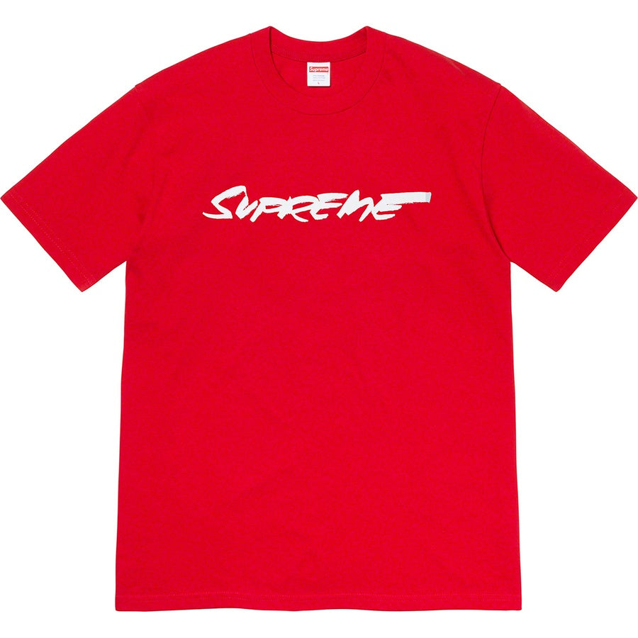 Supreme Futura Logo Tee Red | Hype Vault Malaysia