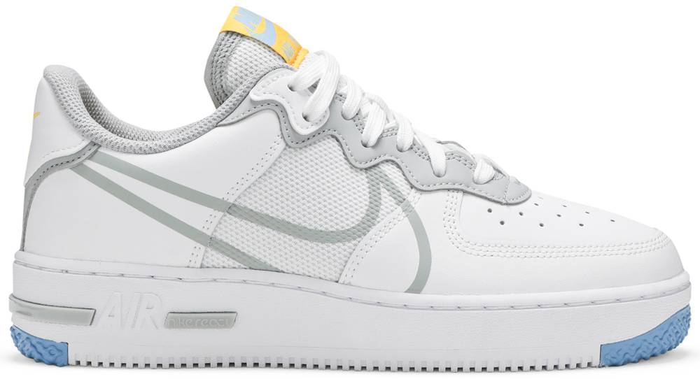 Nike Air Force 1 React Light Smoke Grey | Hype Vault Kuala Lumpur | Asia's Top Trusted Store for Sneakers and Streetwear