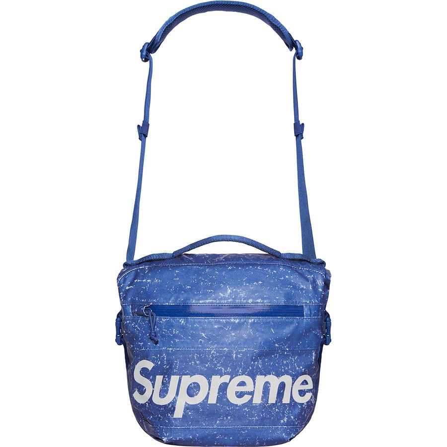Supreme Waterproof Reflective Speckled Shoulder Bag Royal (FW20) | Hype Vault Malaysia | Authenticity guaranteed