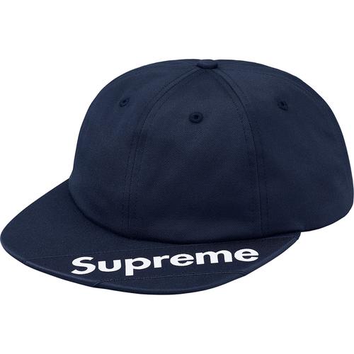 Supreme Visor Label 6-Panel Navy (SS18) | Hype Vault Kuala Lumpur | Asia's Top Trusted High-End Sneakers and Streetwear Store