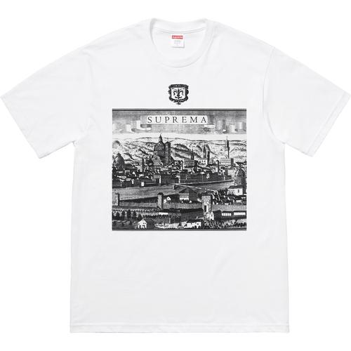 Supreme Fiorenza Tee White | Hype Vault Kuala Lumpur | Asia's Top Trusted High-End Sneakers and Streetwear Store
