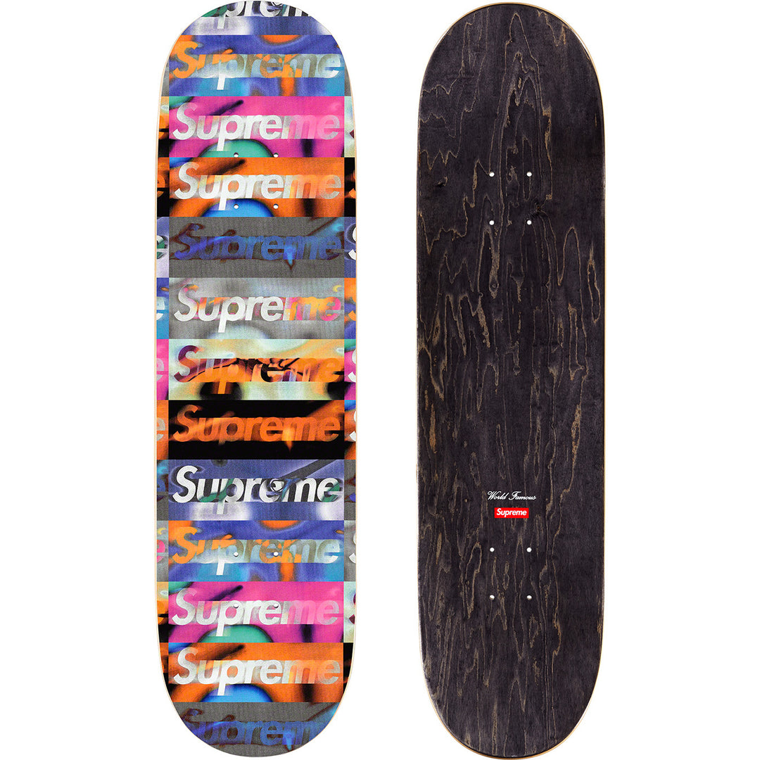 Supreme Distorted Logo Skateboard Deck - Hype Vault 