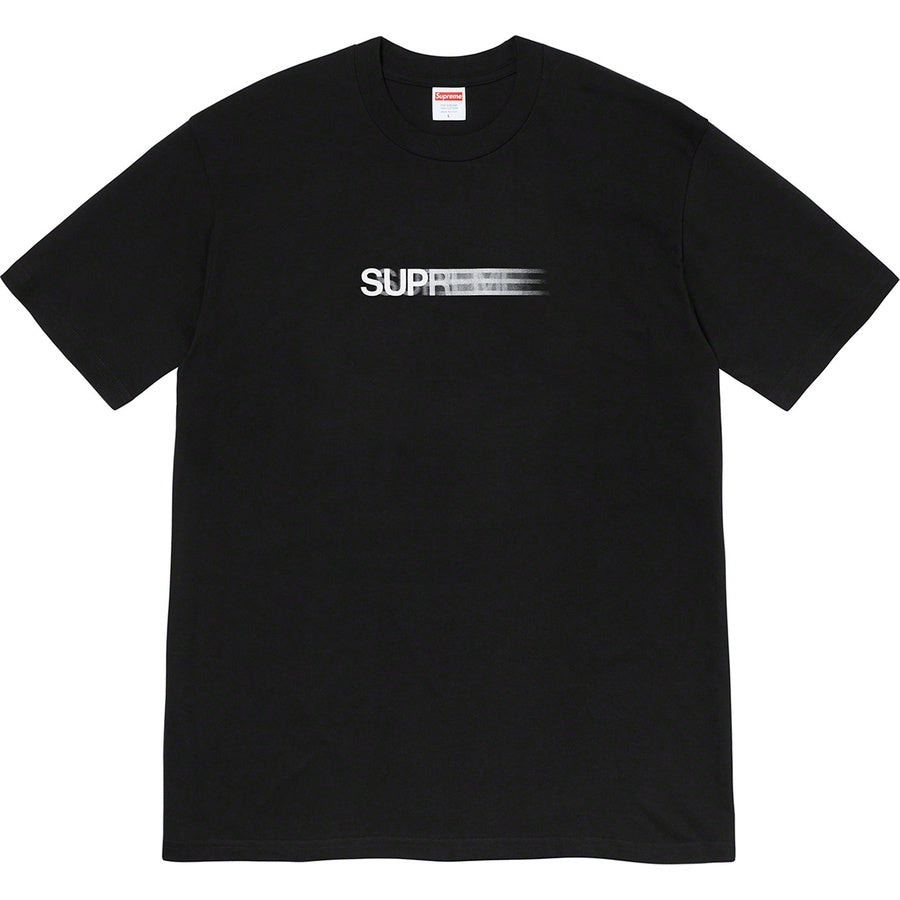 Supreme Motion Logo Tee Black - Hype Vault 