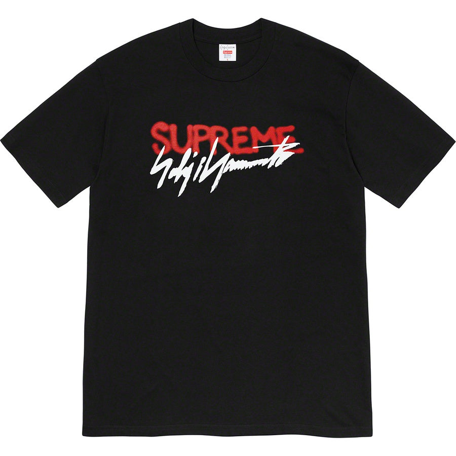 Supreme x yohji yamamoto logo tee Clearance