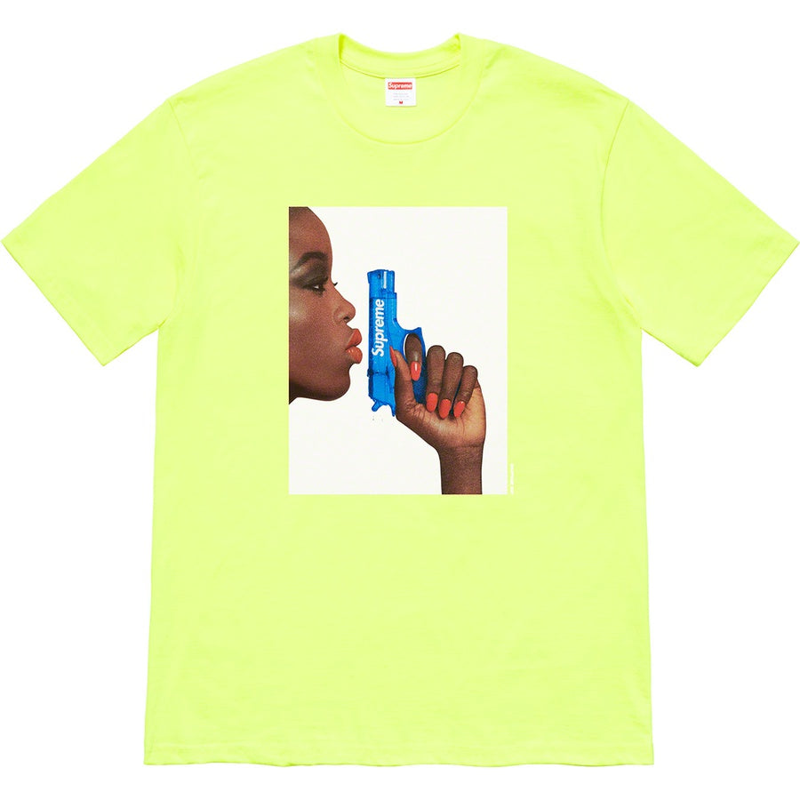 Supreme Water Pistol Tee Bright Yellow | Hype Vault Kuala Lumpur | Asia's Top Trusted High-End Sneakers and Streetwear Store | Authenticity Guaranteed