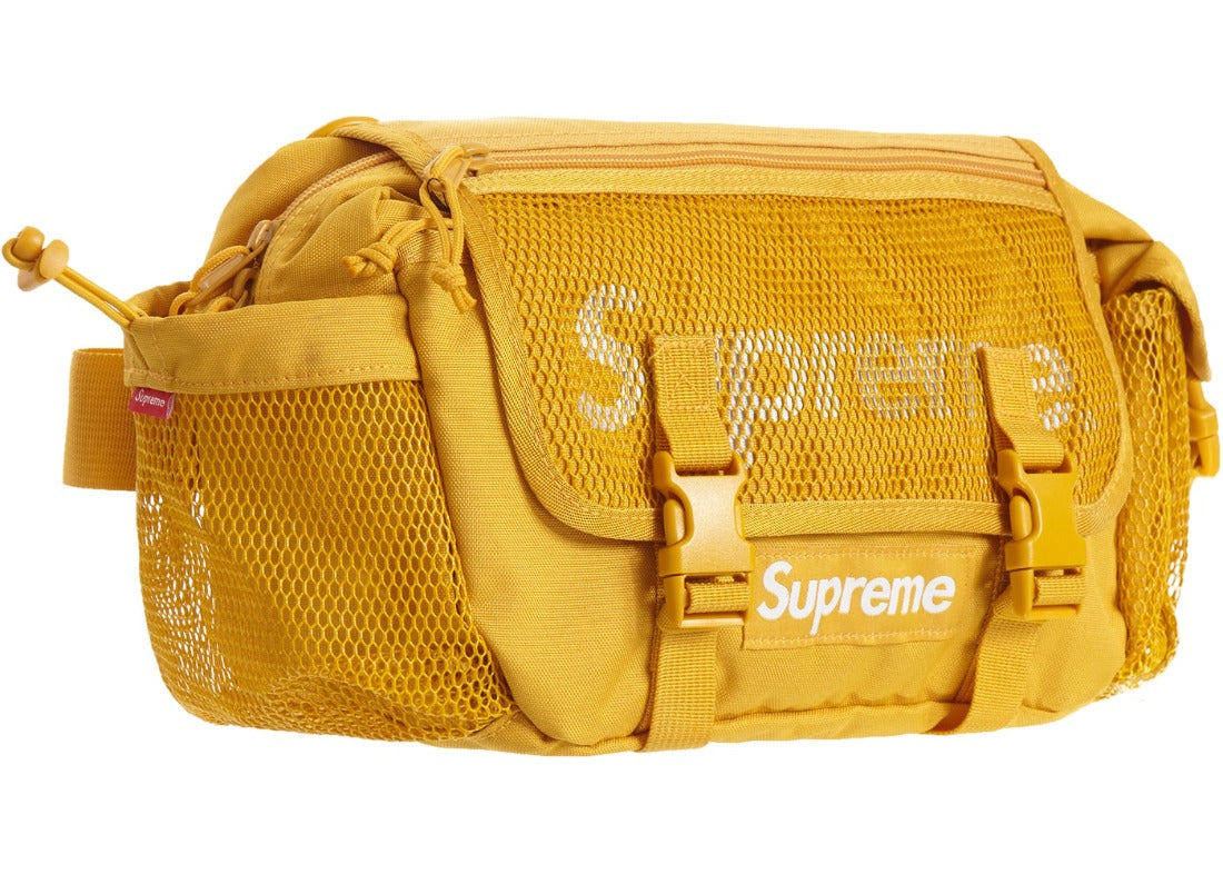 Supreme gold fanny pack Clearance