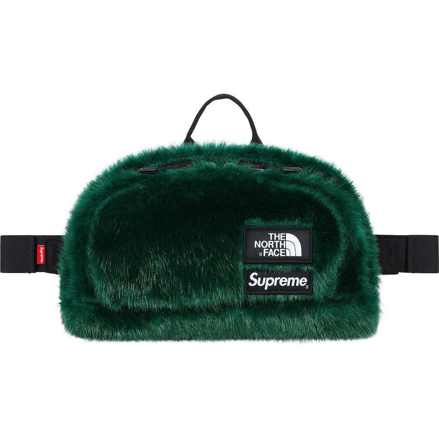 Supreme x The North Face (TNF) Faux Fur Waist Bag Green – Hype Vault