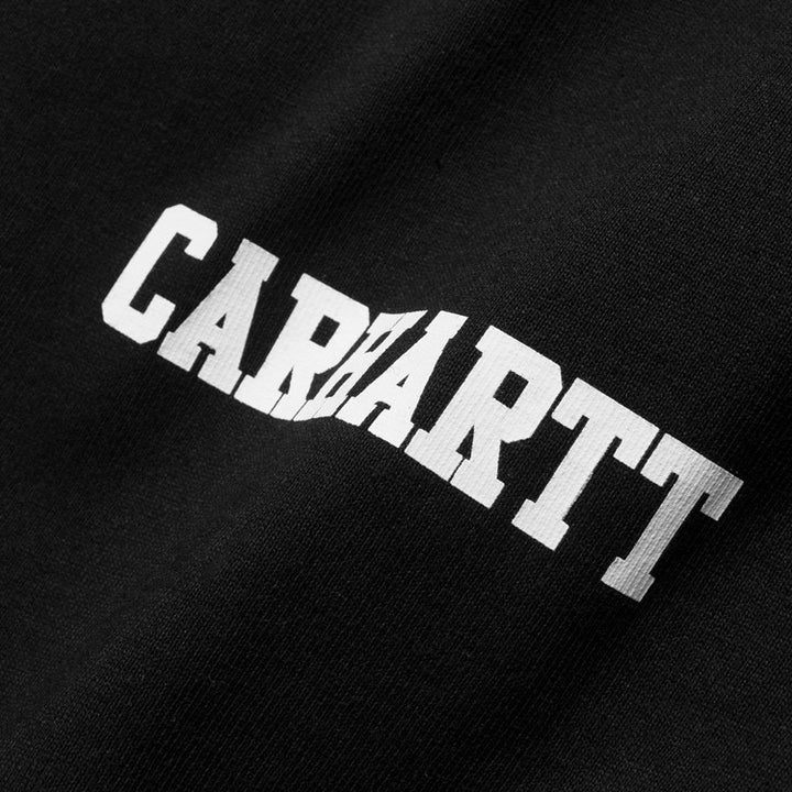 Carhartt S/S College Script T-Shirt Black