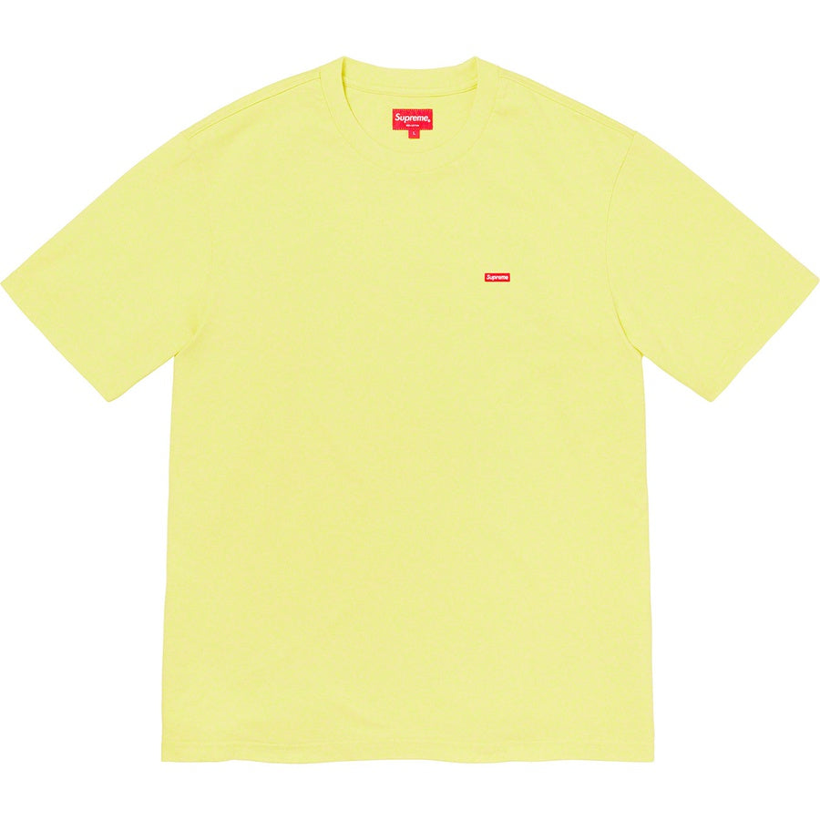 Supreme Small Box Tee Light Yellow - Hype Vault 