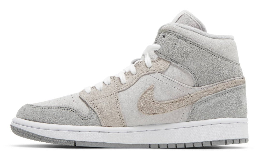 Air Jordan 1 Mid SE 'Particle Grey' (W) | Hype Vault Kuala Lumpur | Asia's Top Trusted High-End Sneakers and Streetwear Store
