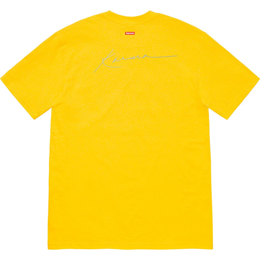 Supreme Pharoah Sanders Tee Yellow FW20 | Hype Vault | Malaysia's Top Streetwear Store | Authentic without a doubt