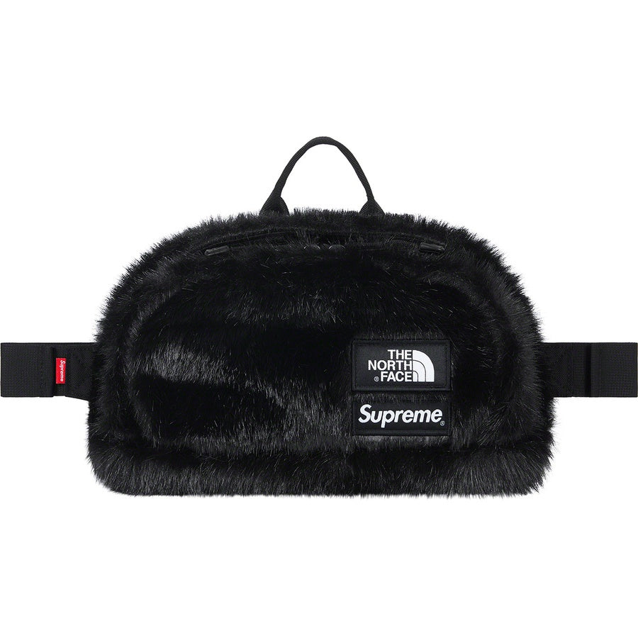 Supreme x The North Face (TNF) Faux Fur Waist Bag Black – Hype Vault