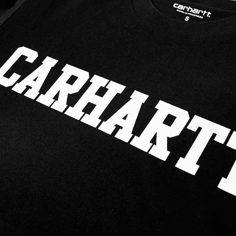 Carhartt WIP L/S College T-Shirt Black
