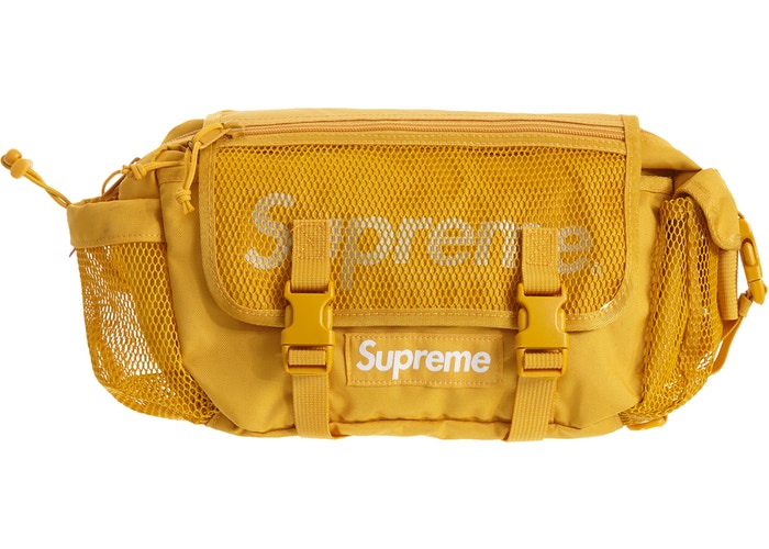 Supreme yellow outlet fanny pack