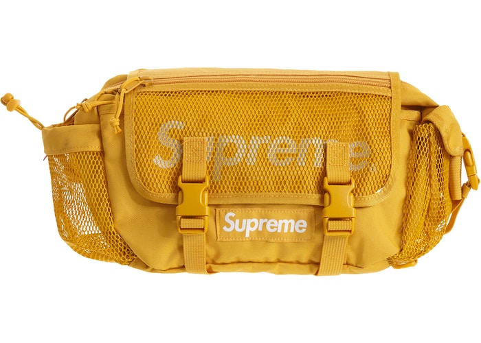 Supreme Gold Mesh Waist Bag (SS20) - Hype Vault 