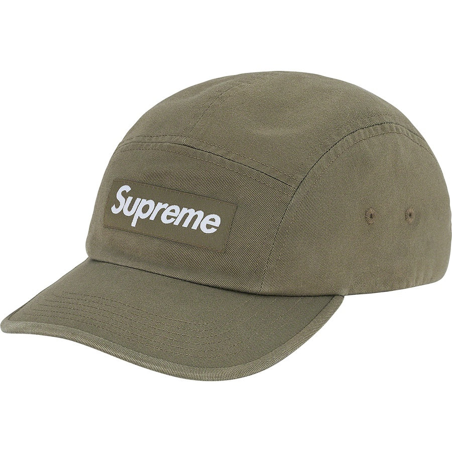 Supreme Washed Chino Twill Camp Cap Olive (FW20)