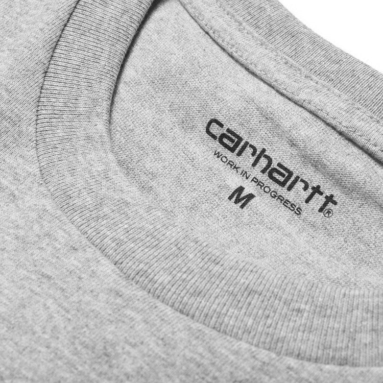 Carhartt WIP S/S College T-Shirt Grey Heather