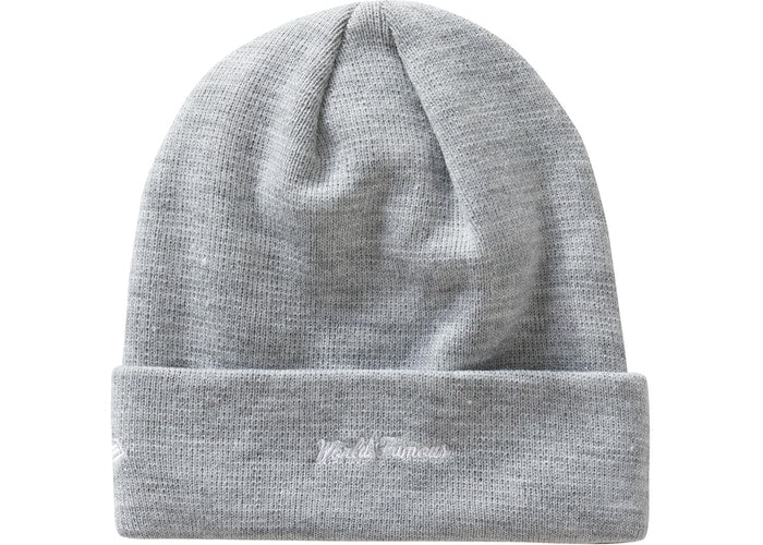 Supreme New Era Cross Box Logo Beanie Heather Grey (FW20) – Hype Vault