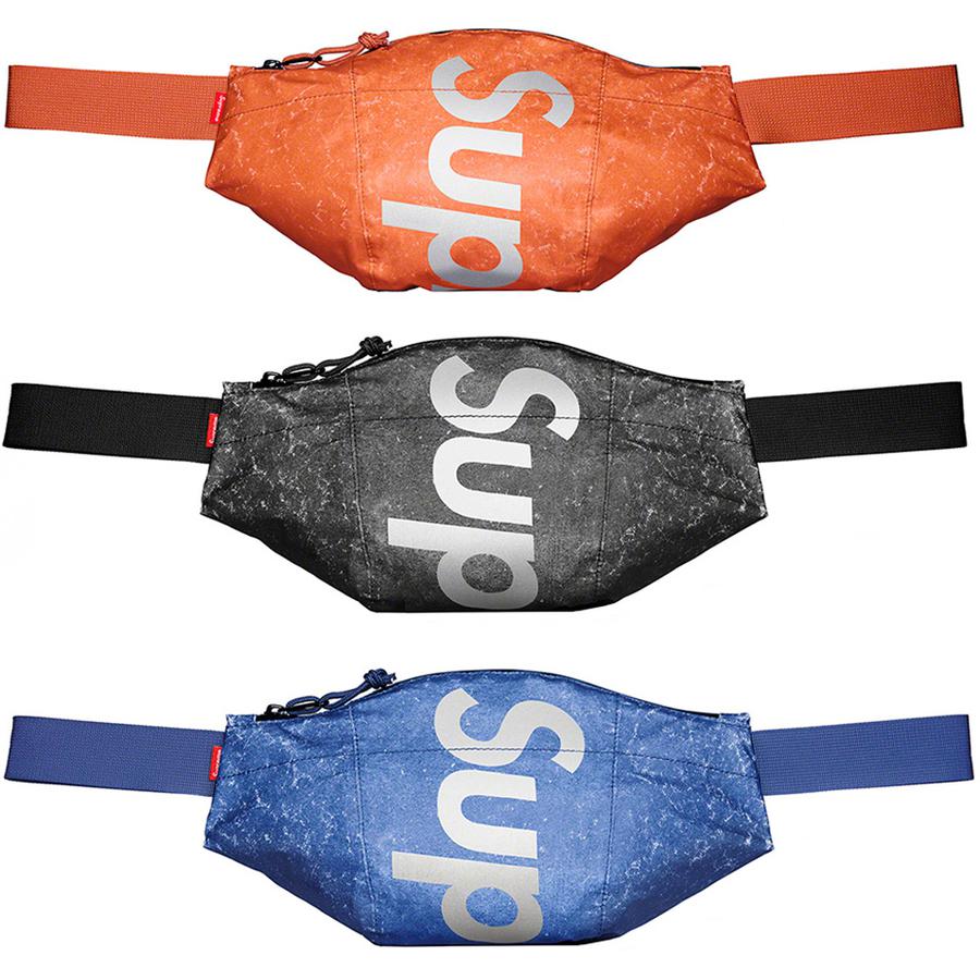 Supreme Waterproof Reflective Speckled Waist Bag Royal FW20 | Hype Vault Malaysia