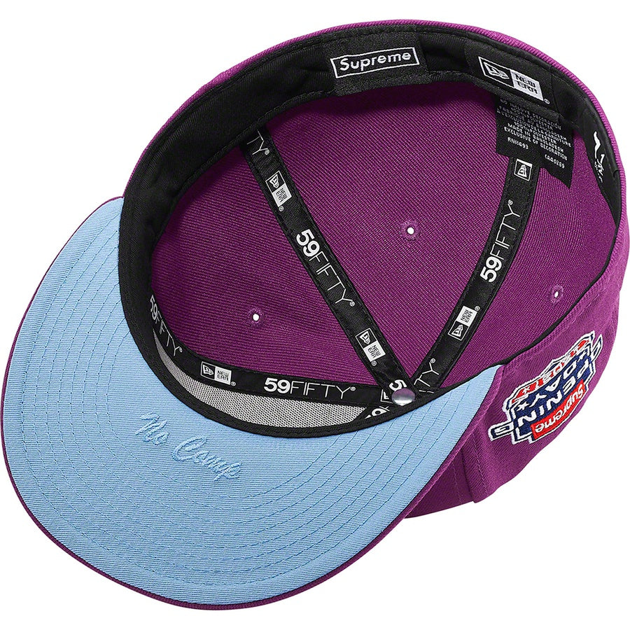 Supreme No Comp Box Logo New Era Lavender (Size 7 3/8) | Hype Vault