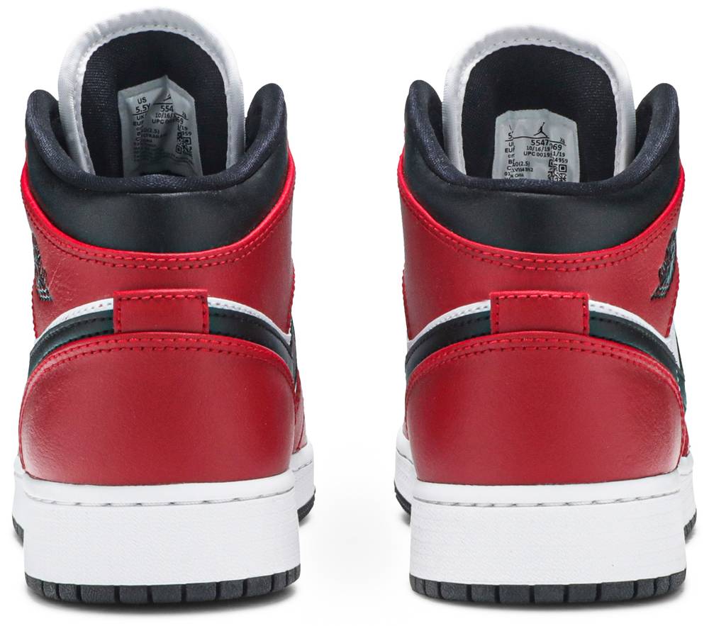 Air Jordan 1 Mid GS Chicago Black Toe | Hype Vault Malaysia