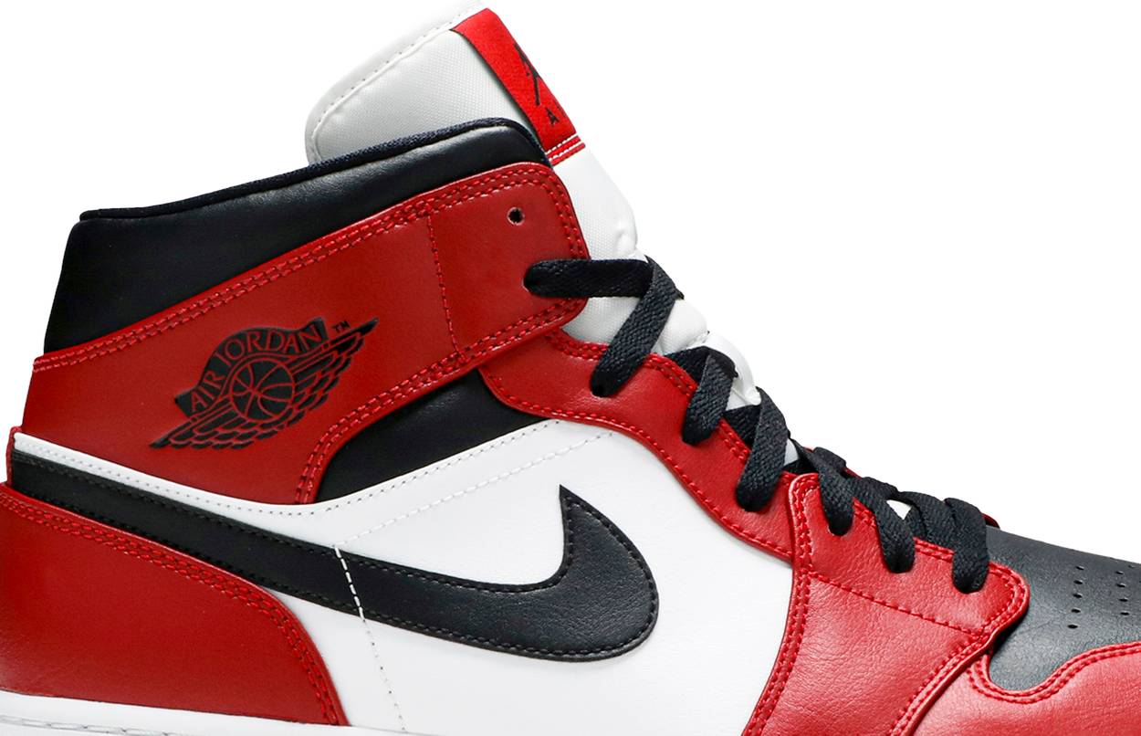 Air Jordan 1 Mid 'Chicago Black Toe' – Hype Vault