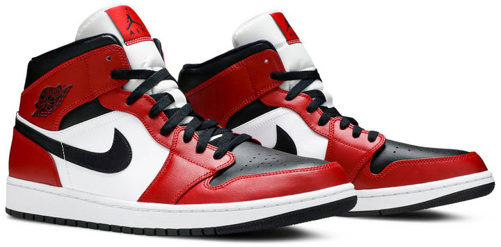 Air Jordan 1 Mid Chicago Black Toe | Hype Vault Kuala Lumpur | Asia's Top Trusted High-End Sneakers and Streetwear Store | Authenticity Guaranteed