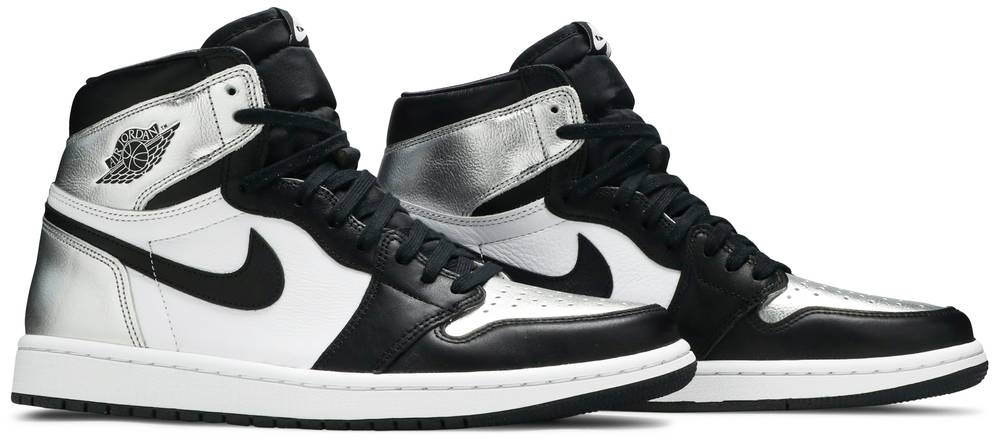 Air Jordan 1 Retro High Silver Toe (W) | Hype Vault Kuala Lumpur | Asia's Top Trusted High-End Sneakers and Streetwear Store | Authenticity Guaranteed