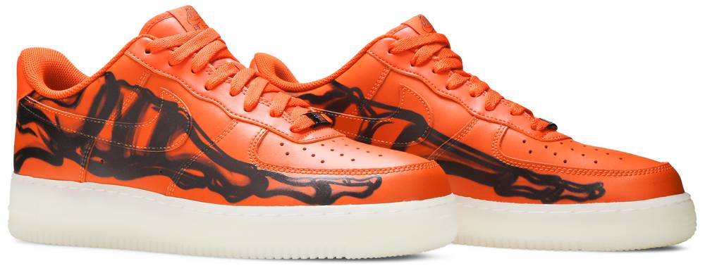Nike Air Force 1 Low 'Orange Skeleton' | Hype Vault Kuala Lumpur Malaysia | Asia's Top Trusted Store for Authentic Sneakers and Streetwear