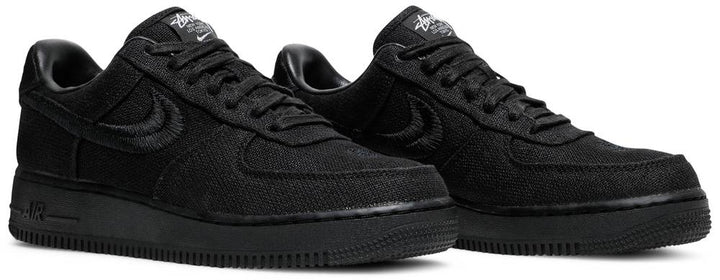 Stussy x Nike Air Force 1 Low 'Triple Black' | Hype Vault Malaysia | Authentic without a doubt