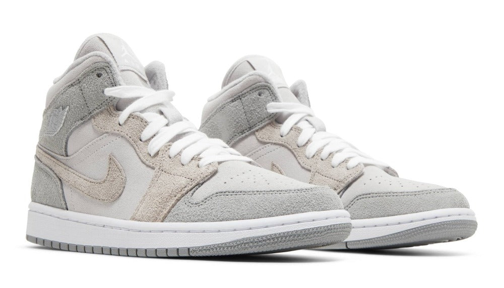 Air Jordan 1 Mid SE 'Particle Grey' (W) | Hype Vault Kuala Lumpur | Asia's Top Trusted High-End Sneakers and Streetwear Store