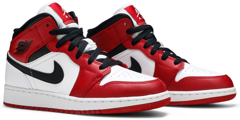 forholdsord lejer to Air Jordan 1 Mid Chicago 2020 GS (Size UK6/US7Y) | Hype Vault