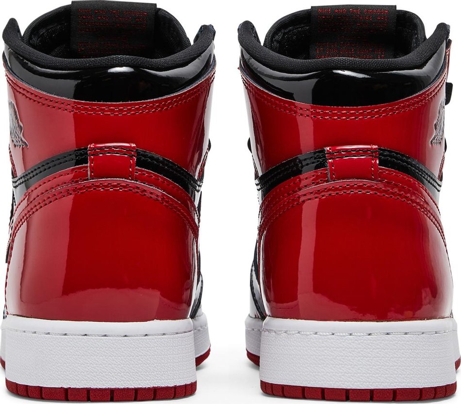 Air Jordan 1 Retro High Patent Bred (GS) | Hype Vault Kuala Lumpur | Asia's Top Trusted High-End Sneakers and Streetwear Store