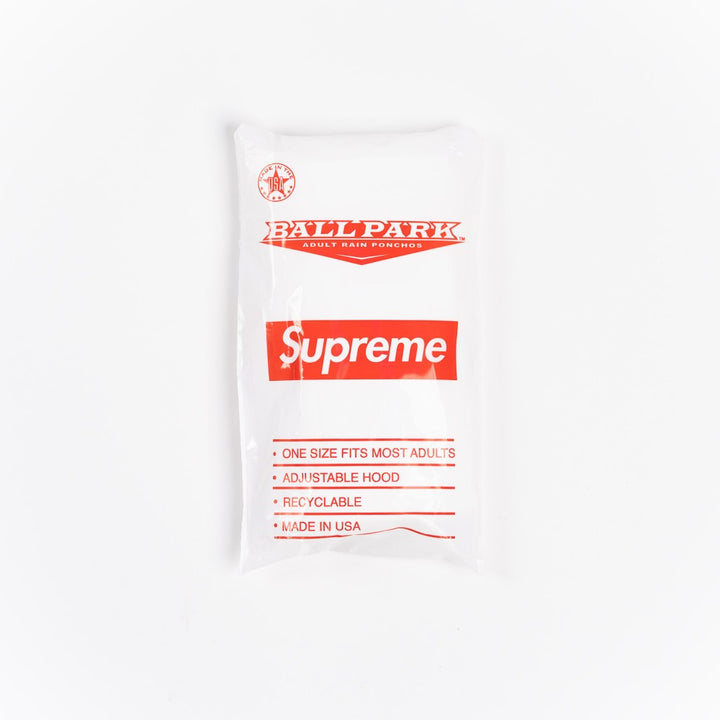Supreme Ballpark Box Logo Poncho  | Hype Vault Kuala Lumpur | Asia's Top Trusted High-End Sneakers and Streetwear Store