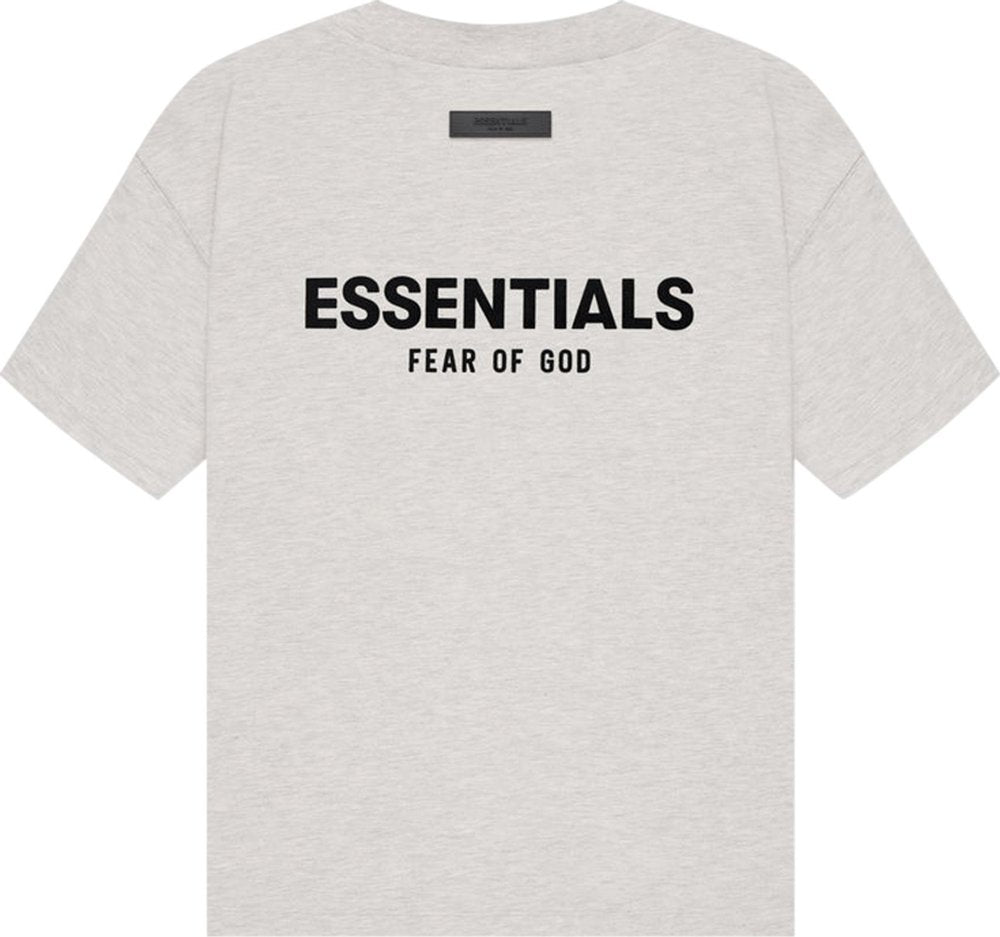 Fear of God Essentials Tee 'Light Oatmeal' | Hype Vault Kuala Lumpur | Asia's Top Trusted High-End Sneakers and Streetwear Store