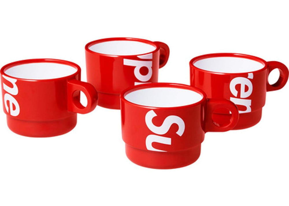 Supreme Stacking Cups (Set of 4)  | Hype Vault Kuala Lumpur | Asia's Top Trusted High-End Sneakers and Streetwear Store