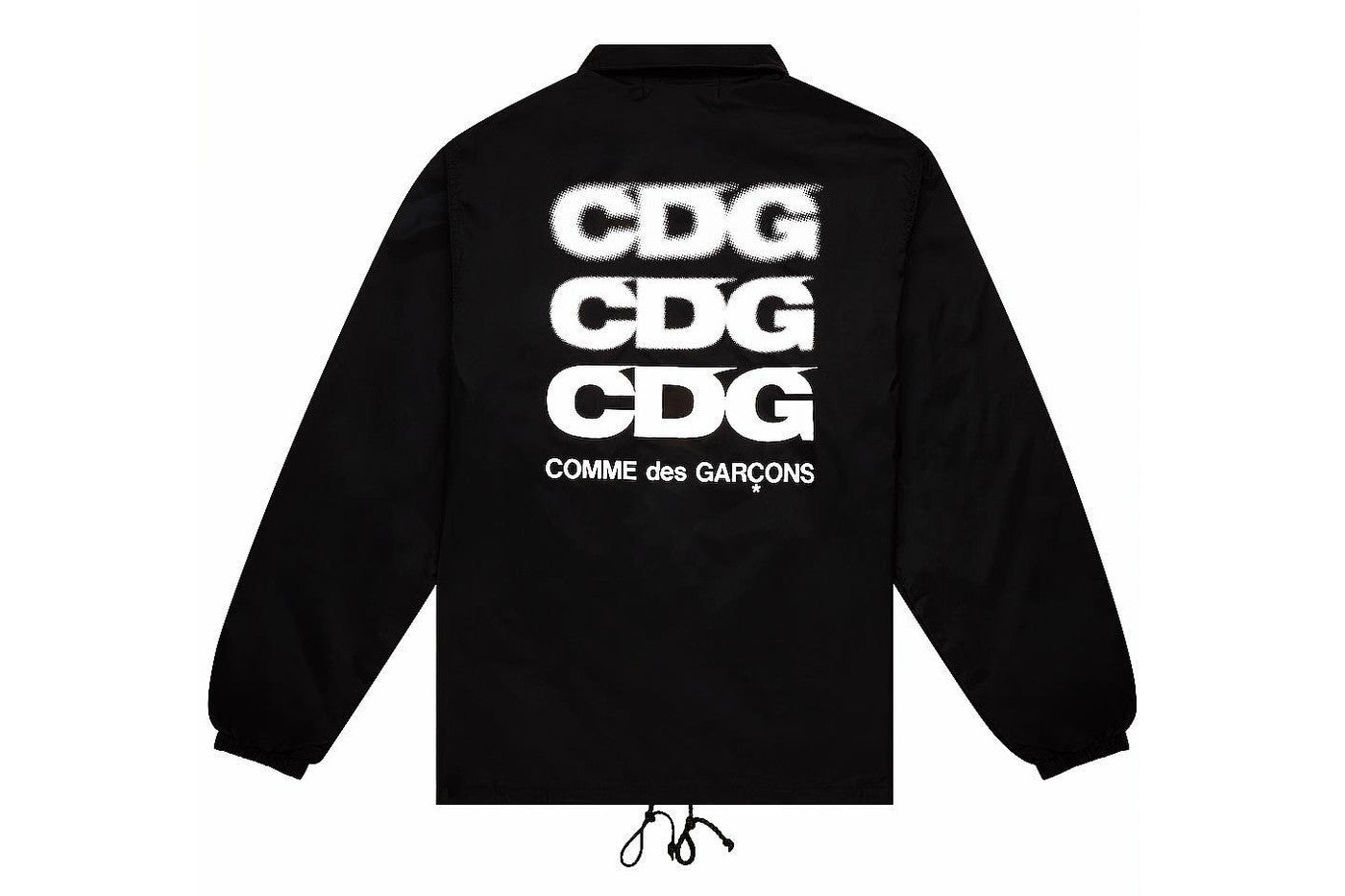 Comme des Garcons CDG Logo Windbreaker Black Hype Vault