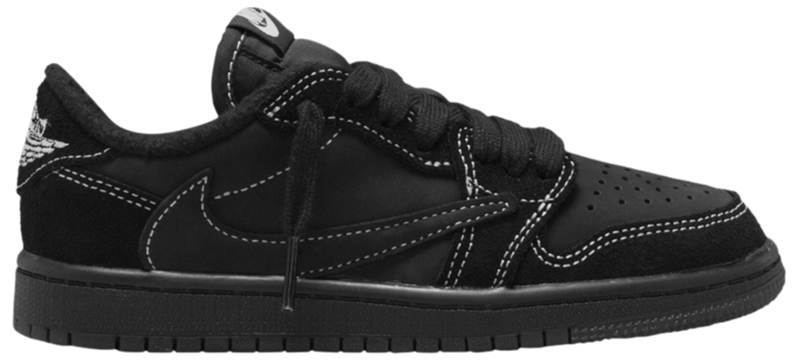 Travis Scott x Air Jordan 1 Low OG SP 'Black Phantom' (PS) | Hype Vault Kuala Lumpur | Asia's Top Trusted High-End Sneakers and Streetwear Store