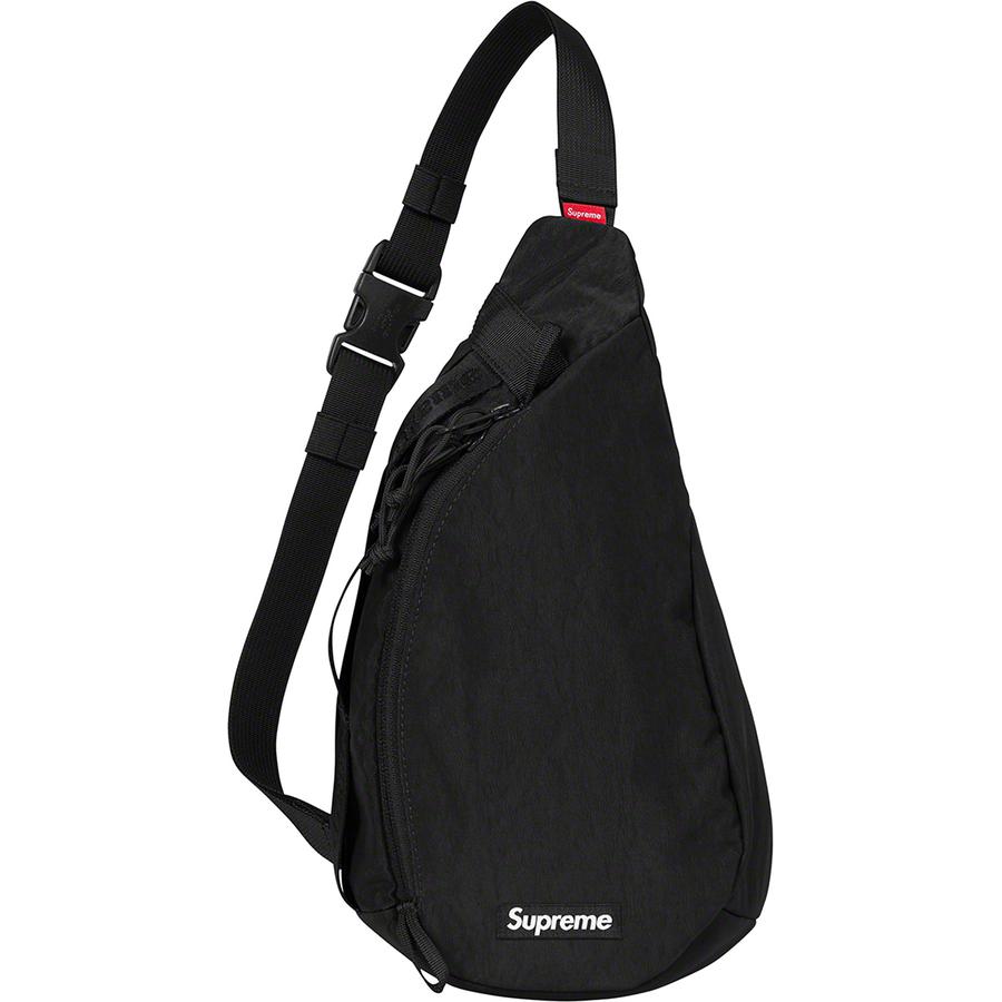 Supreme Sling Bag Black (FW20) - Hype Vault 