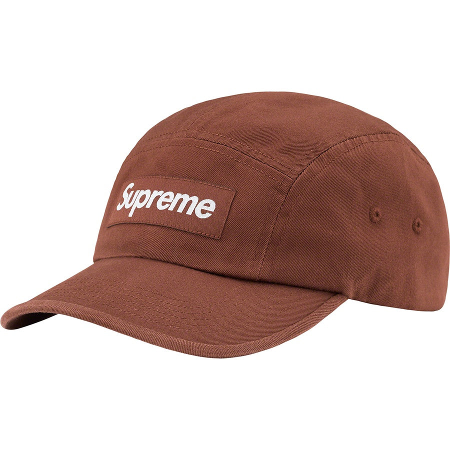 Supreme Washed Chino Twill Camp Cap Brown (SS22) | Hype Vault Kuala Lumpur | Asia's Top Trusted High-End Sneakers and Streetwear Store