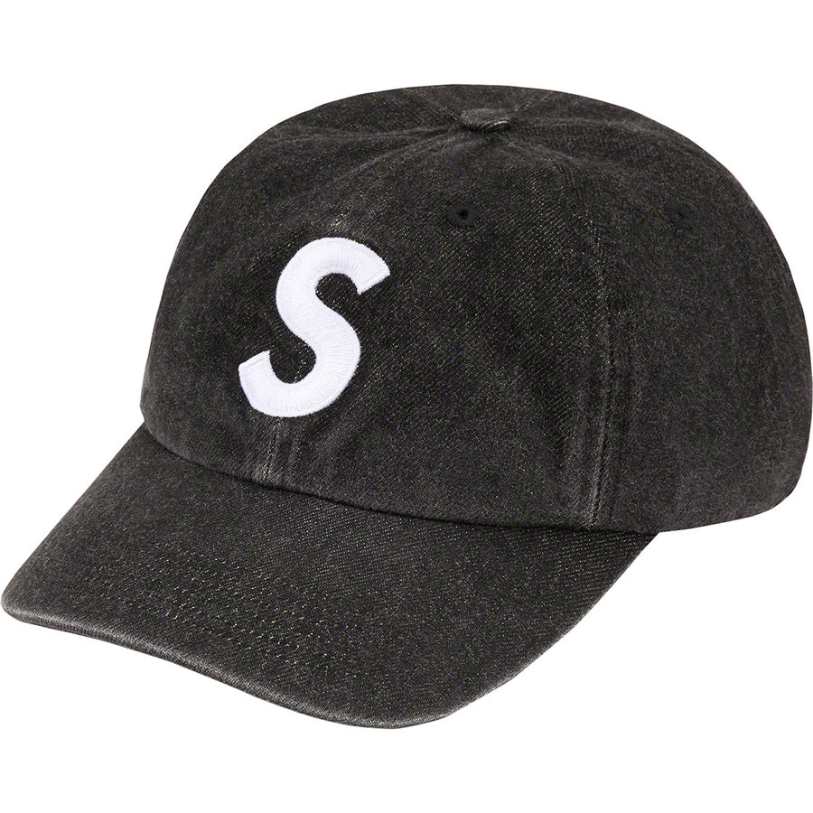 Supreme Kevlar Denim S Logo 6-Panel Black (SS22) | Hype Vault Kuala Lumpur | Asia's Top Trusted High-End Sneakers and Streetwear Store