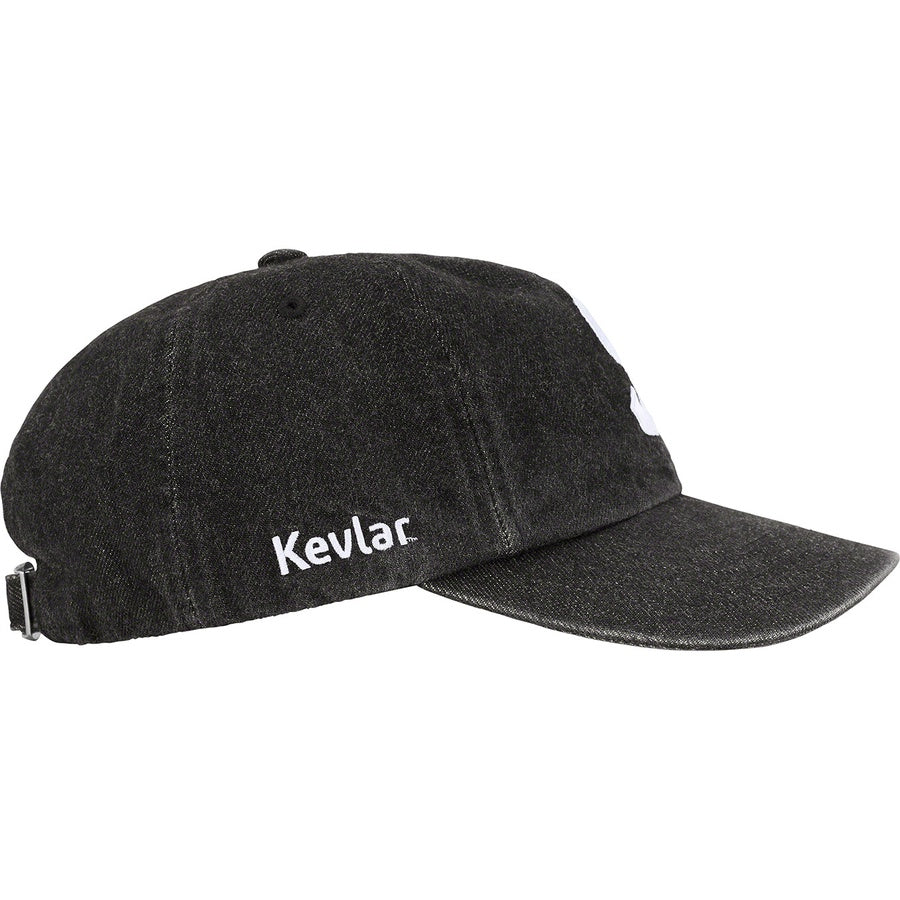 Supreme Kevlar Denim S Logo 6-Panel Black (SS22) | Hype Vault Kuala Lumpur | Asia's Top Trusted High-End Sneakers and Streetwear Store