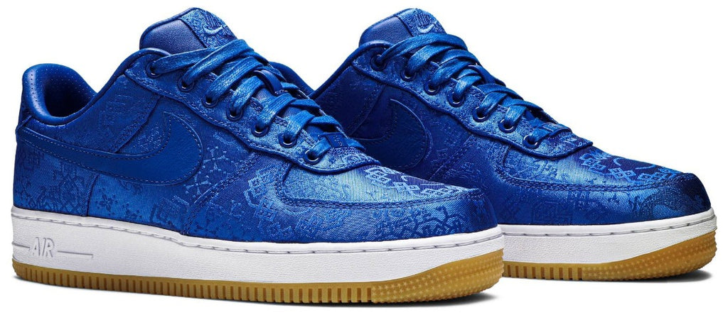 CLOT x Air Force 1 PRM 'Blue Silk' - Hype Vault 