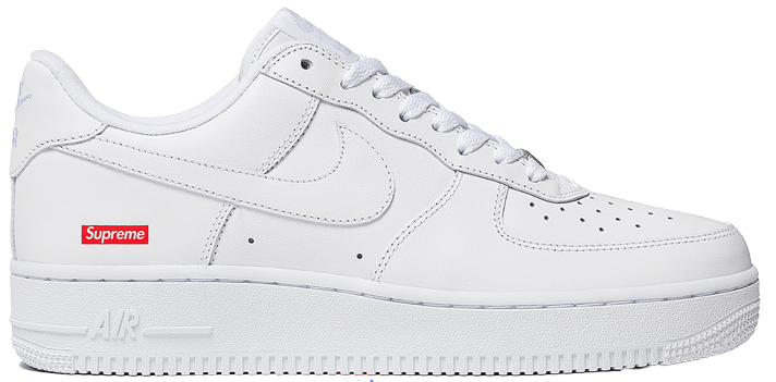 Supreme x nba x air force 1 low sneaker white best sale